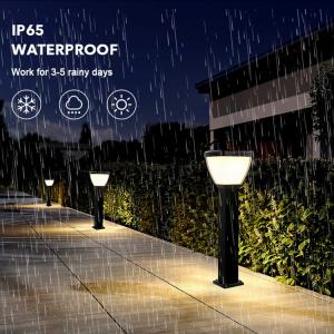 China Fast Charge Aluminum LED Solar Pathway Lights IP65 Outdoor Solar Lamp For Patio Yard on sale