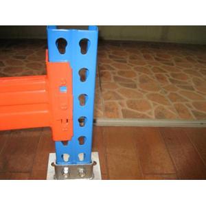 Buy cheap Adjustable Metal Teardrop Style Pallet Racking Operated By Forklift Or Stacker from wholesalers