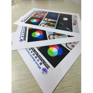 Digital Printing PVC Sheets In Silver With Strong Peeing Strength