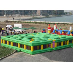 Buy cheap Giant Inflatable Interactive Games / Amusement Park Inflatable Maze from wholesalers