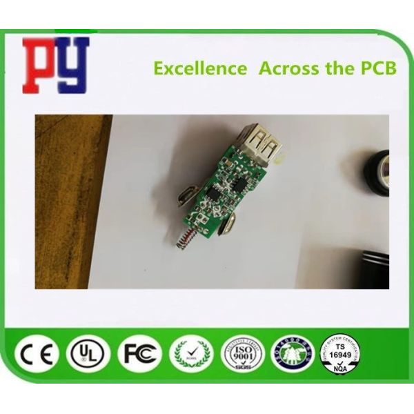 Quality 1OZ Copper Thickness SMT PCB Board Fr-4 Pcba With Two Port 2.4 Amp Fast Charging for sale