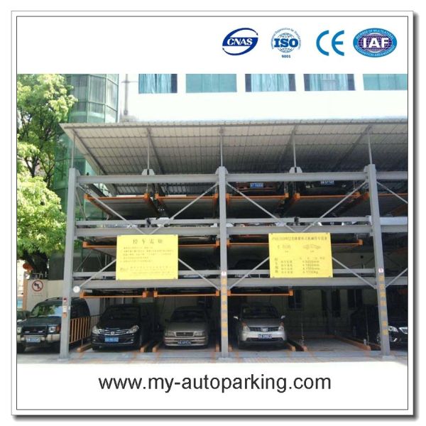 4 Levels Mechanical Parking Equipment/ Four Layers Puzzle Parking Lift/Automated