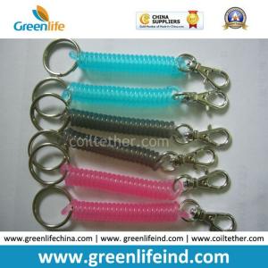 Buy cheap Fashionable Extendable Plastic Key Coil W/Metal Clip&Split Ring from wholesalers