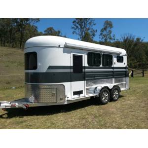 Buy cheap 2 Horse Angle Load china Horse Float-Camper product