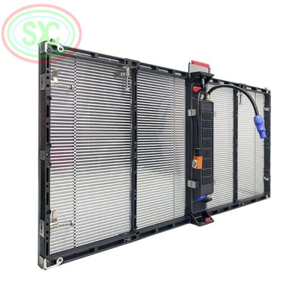 Quality Customizable Transparent LED Video Wall with SMD2121 Led Type and 0.2KG/PC Module Weight for sale
