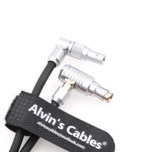 Buy cheap 3 Pin Right Angle To Rotatable 2 Pin Male Right Angle Power Cable For Teradek Bolt ARRI Alexa XT from wholesalers