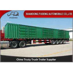 Buy cheap 60T 4 Axles 40Ft Cargo Box Flatbed Container Trailer from wholesalers