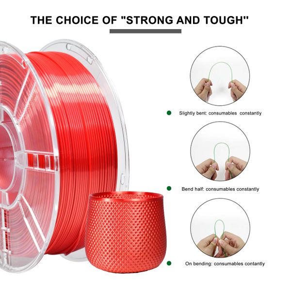 Buy cheap iboss 3d Printign Filament 1.75mm Silk Red PLA+ 3D Printer Filament Customized No Bubble from wholesalers