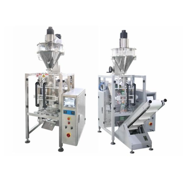 Soap Powder Filling And Packing Machine With Servo Motor / Powder Bagging
