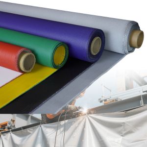 200g E Glass Fibre Fabric with 50 m / 100 m Roll Length for Smoke Screen Hanging