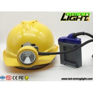 Buy cheap Rechargeable 216lum 1.67W 15000Lux Led Mining Cap Lamps from wholesalers