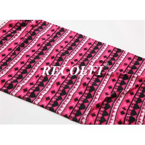 Geometry Pattern Absorbent Poly Yarn Recycled Plastic Activewear Digital