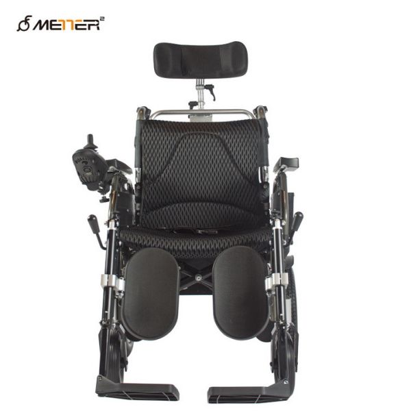 Quality Foldable 10AH 20AH Lithium Battery Wheelchair With Brushless Motor for sale