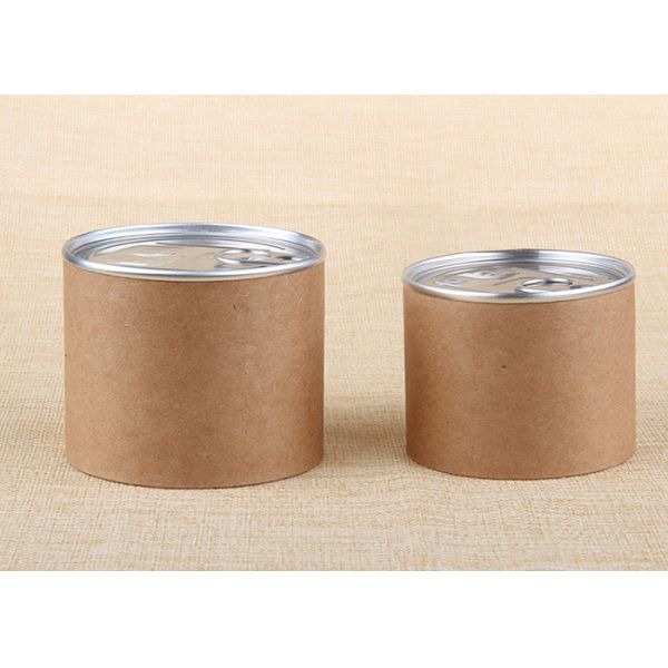 Quality Good Moisture Composite Paper Cans Packaging Different Diameter Food Grade for sale