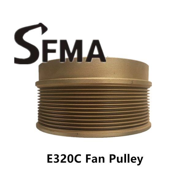 Quality Iron Gloden  Excavator E320C Fan Pulley for sale