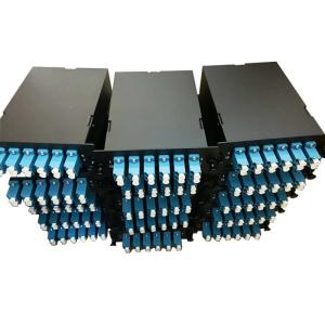 Buy cheap 12 / 24 Core Multimode OM3 OM4 MPO MTP Cassettes Male To LC Duplex Fiber Cassettes from wholesalers