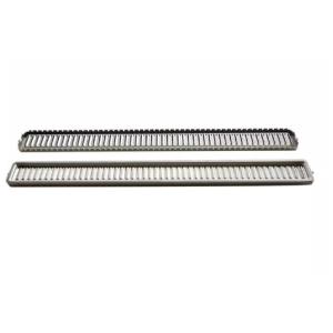 Buy cheap Radiator Components Head Plate 1.5mm Thickness Two Rows from wholesalers