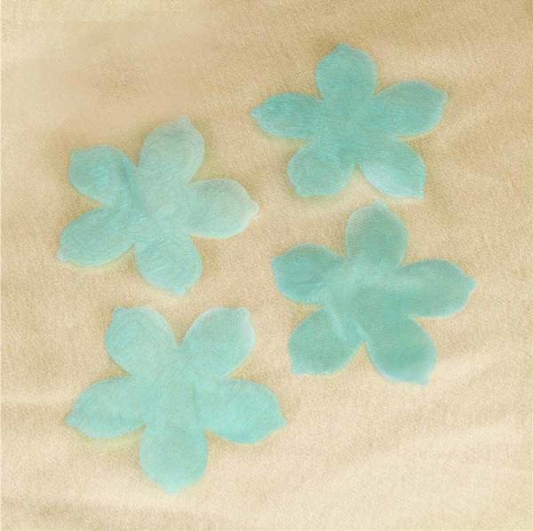 Buy cheap Light Blue Felt Christmas Ornament Applique 70 Mm For Decorating Accessories from wholesalers