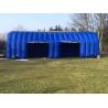 Buy cheap Commercial Blue Inflatable Tent Mobile Car Garage Blowup Tent from wholesalers