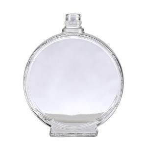 Buy cheap Embossed Glass Bottle for Brandy Whisky Vodka Rum Tequila Hot Stamping Large Capacity from wholesalers