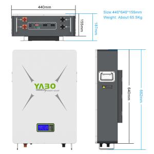 150Ah 230Ah 48V 72V Lifepo4 Battery Powerwall Lithium Iron Phosphate Prismatic