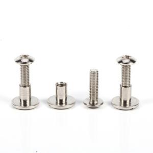 ISO9001 2015 Mini Chicago Screw M3 M4 M5 M6 M8 Flat Round Slotted Blind Head