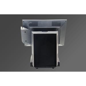 Buy cheap 15 inch POS machine with Linux and Winsystems 5 wire resistive touch screen 2G DDR3 32G SSD from wholesalers