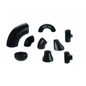 Buy cheap carbon steel 45Deg 90Ddeg 180deg elbow, Equal Tee, Reducing Tee from wholesalers