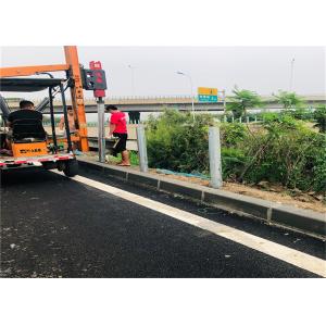 Buy cheap Yellow Orange Polyurethane Highway Roller Crash Barrier 350*500mm from wholesalers