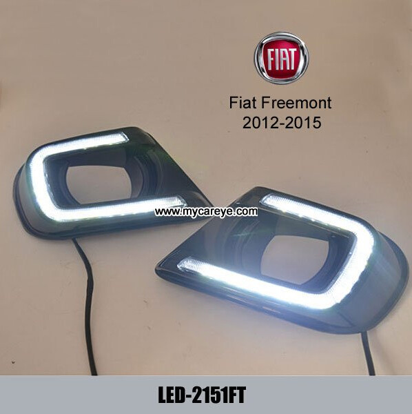 Buy cheap Fiat Freemont DRL LED Daytime Running light turn signal upgrade daylight from wholesalers