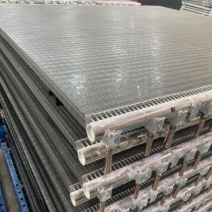 Buy cheap 24.5mm Parallel Flow Micro Channel Condenser Vertical Aluminium Fins from wholesalers
