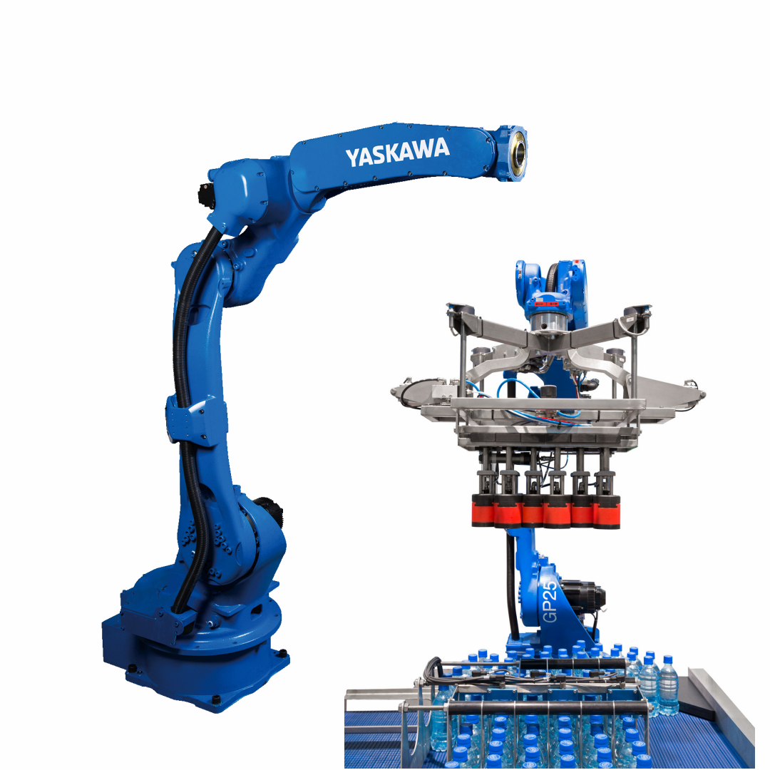 Buy cheap 6 Axis Industrial Robotic Arm YASKAWA Payload 25kg Automatic Assembly Handling And Machine Tending Workstation from wholesalers