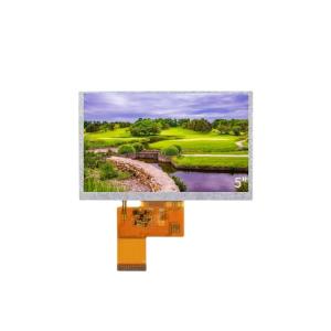 Buy cheap TTL TFT LCD Display 5 Inch TFT LCD Panels 800x480 Resolution With Touch Screen from wholesalers