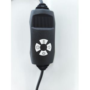 Buy cheap 110-240V Button Controller Screen Eco-friendly PU with plug Customization Waistcoat from wholesalers