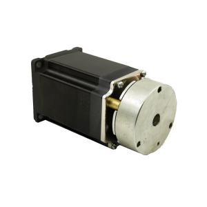 NEMA23 size 57mm Stepper motors with brake motor torque 2.3N.m(329oz-in) shaft