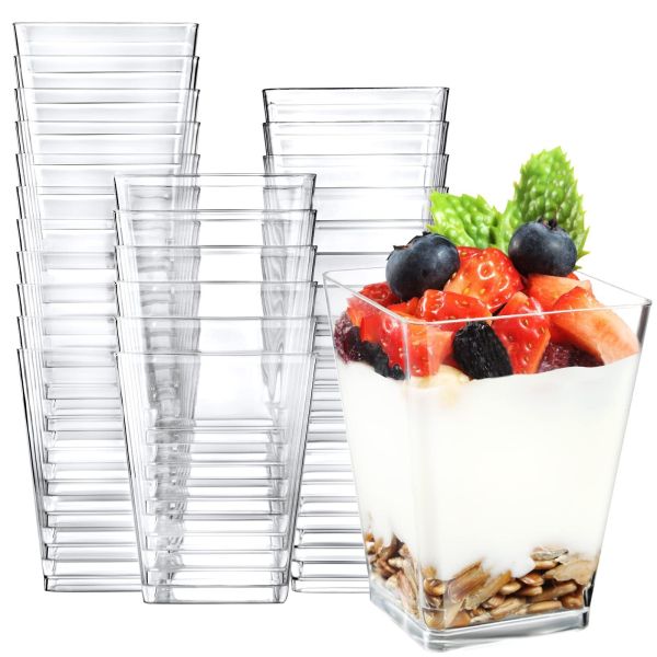 Medium Capacity Cup For Dessert Small Cup And Dessert Tray 120ml 250ml 350ml