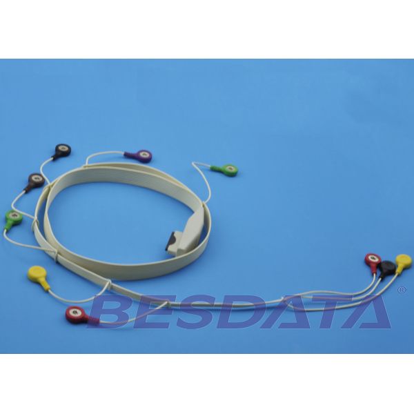 Buy cheap Compatible Mortara 10 Lead ECG Cable , 10 Lead ECG Electrode Placement TP3250 from wholesalers