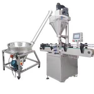 Custom Weigher Filling Packing Machine For Coffee Chili Small Protein Dry Milk
