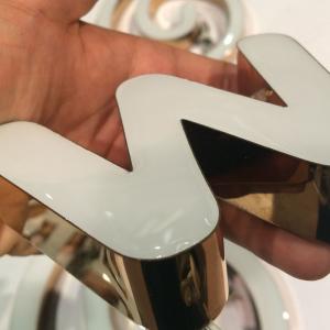 Buy cheap Led back light fillable letters acrylic letter beads from wholesalers