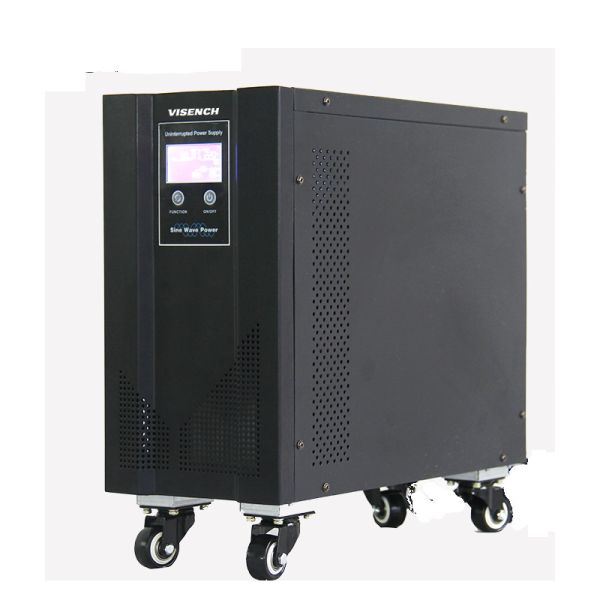 Buy cheap VISENCH high frequency 3 in / 1 out Pure Sine wave 380Vac 3 Phase Three phase 10KVA Online UPS Uninterrupted Power Supply system from wholesalers