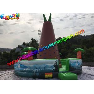 Buy cheap Customized Inflatable Climbing Wall , inflatable rock wall With Jungle from wholesalers