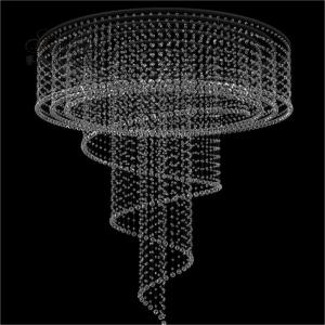 Buy cheap Glass Crystal Bead Curtains Ceiling Hanging With Crystal Ball Event Drape Wedding Decoration from wholesalers