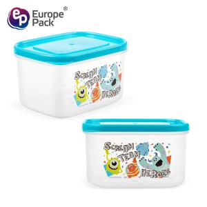 Buy cheap Cartoon pattern Plastic food containers with lids preservation box from wholesalers