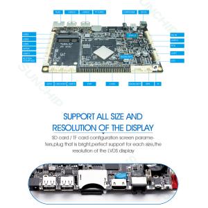 Android 7.1 Custom ARM Board , RJ45 Optical Fiber 4G Module Embedded CPU Boards