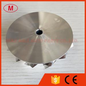 Buy cheap RHF5 reverse 7+7blades 52.00/63.00mm high performance bore:6.10mm turbo milling/aluminum 2618/billet compressor wheel from wholesalers