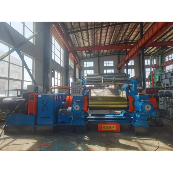 Advanced Modern Rubber Mixing Mill Manual Roller Lubrication Emergency Stop