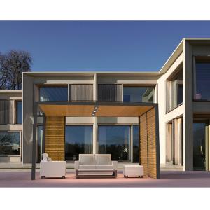 Buy cheap New bamboo pavilion top lightweight aluminum alloy bamboo raft sunshade pavilion from wholesalers