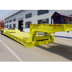 Buy cheap Detachable Hydraulic Gooseneck Lowbed Semi Trailer for Heavy Duty Transportation from wholesalers