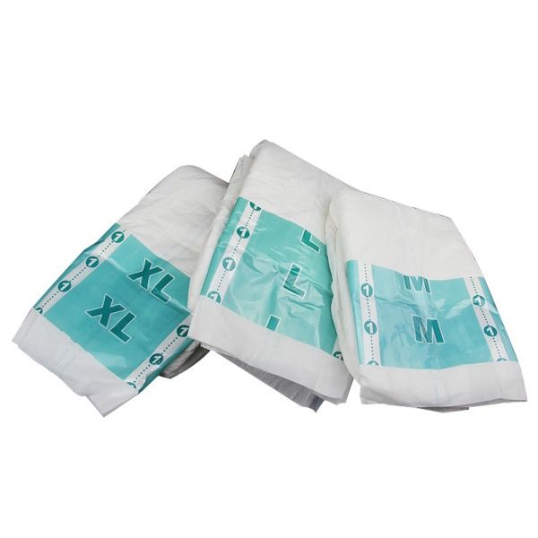 Quality Nursing Home White XL SAP Adult Bedwetting Diapers for sale