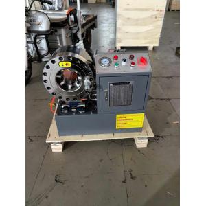 Buy cheap Efficient Portable Hydraulic Hose Crimper Crimping Blue Color Electric Model With Rack And Fast Change Mould ToolsRange 1/4-1.5" 6 To 38mm Hyd Hose from wholesalers